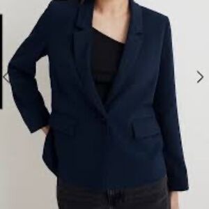 Madewell Large Navy Blue Blazer